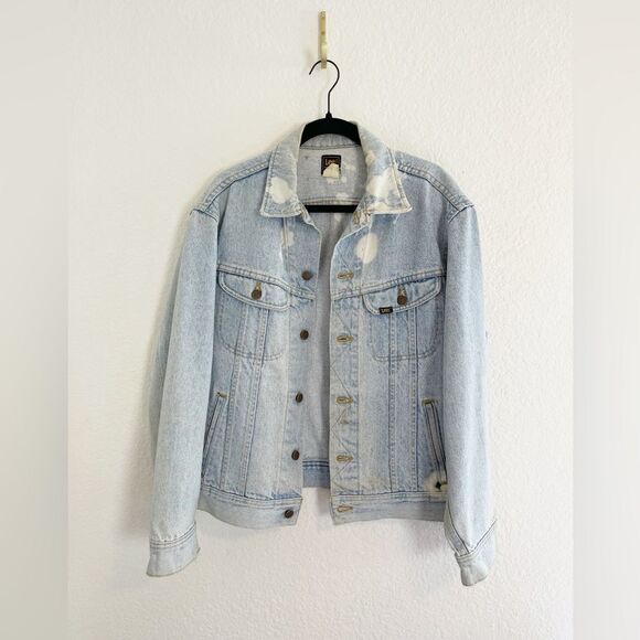 Pink Floyd & Red Hot Chili distressed upcycle trucker jean jacket ONE OF A KIND - Picture 13 of 13